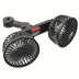 HEEYCEM Portable Air Conditioner & Car Fan with 5-Blade 360° Rotation, Ultra-High Airflow, Super Low Noise, Clip Mount, Foldable Design for Car & Home Use, Car Air Conditioner, Vehicle Cooling System, Compact Cooling Device,